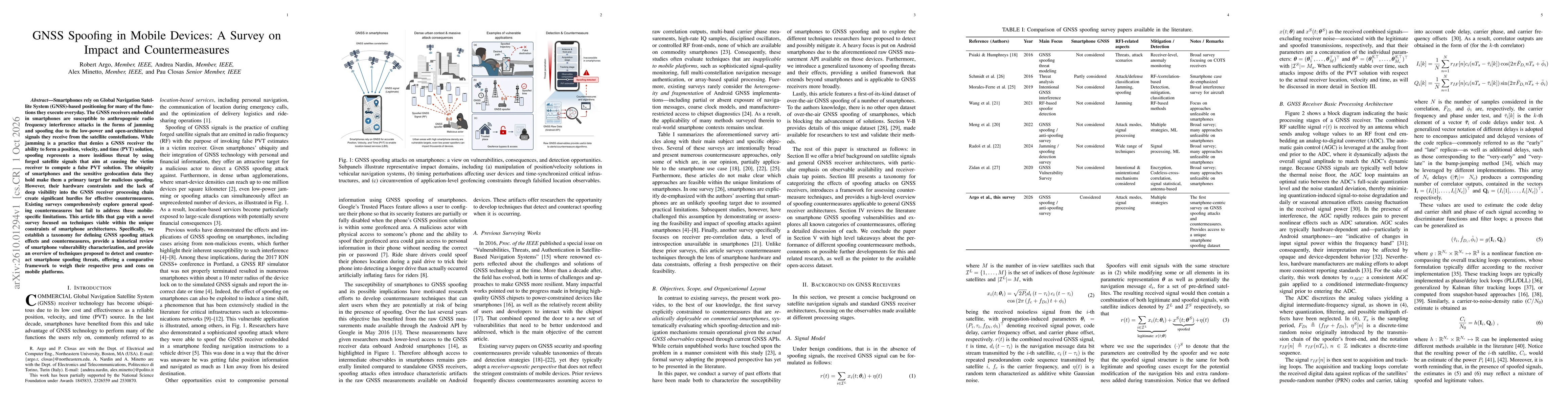 Thumbnail for GNSS Spoofing in Mobile Devices: A Survey on Impact and Countermeasures