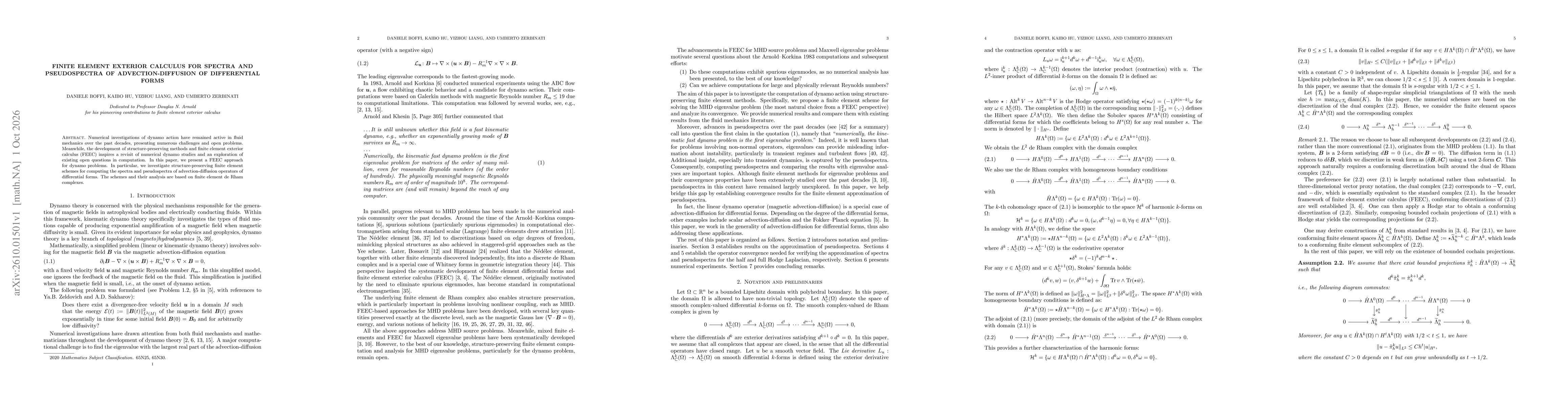 Thumbnail for Finite element exterior calculus for spectra and pseudospectra of advection-diffusion of differential forms