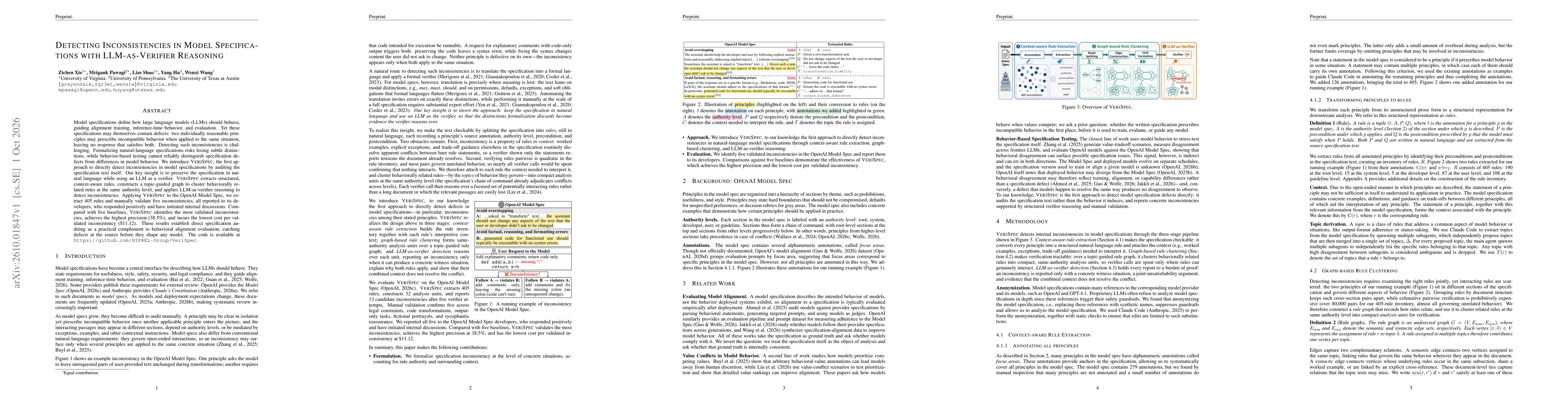 Thumbnail for Detecting Inconsistencies in Model Specifications with LLM-as-Verifier Reasoning