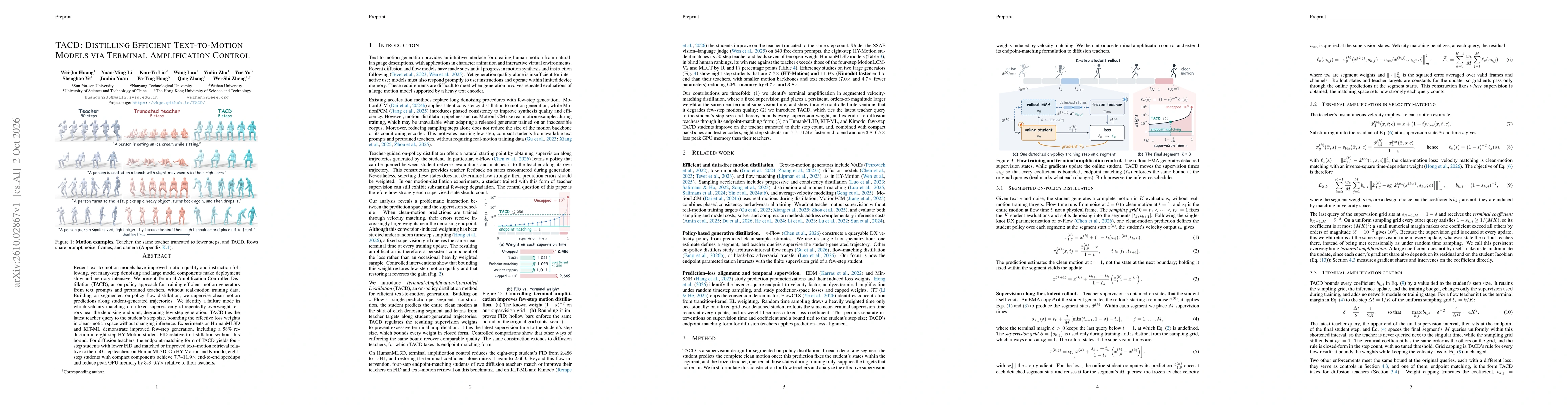 Thumbnail for TACD: Distilling Efficient Text-to-Motion Models via Terminal Amplification Control