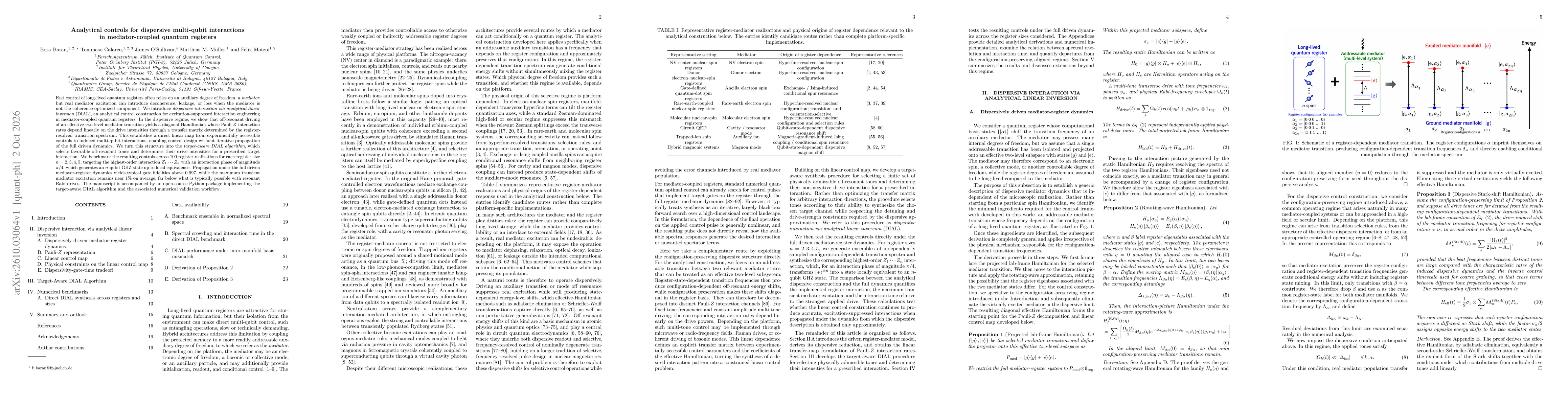 Thumbnail for Analytical controls for dispersive multi-qubit interactions in mediator-coupled quantum registers