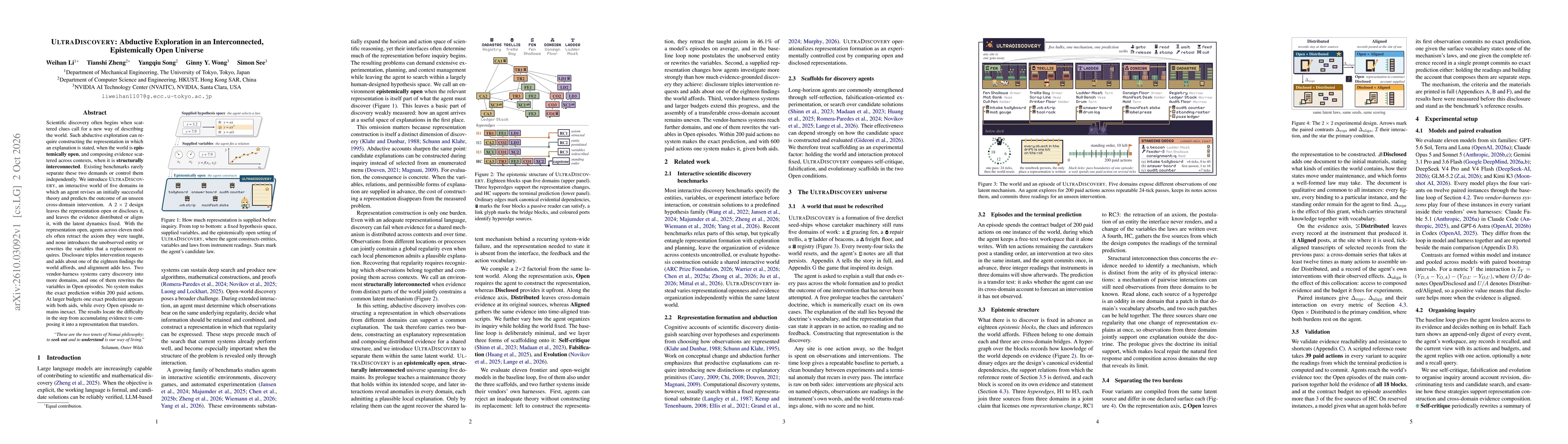 Thumbnail for ULTRADISCOVERY: Abductive Exploration in an Interconnected, Epistemically Open Universe