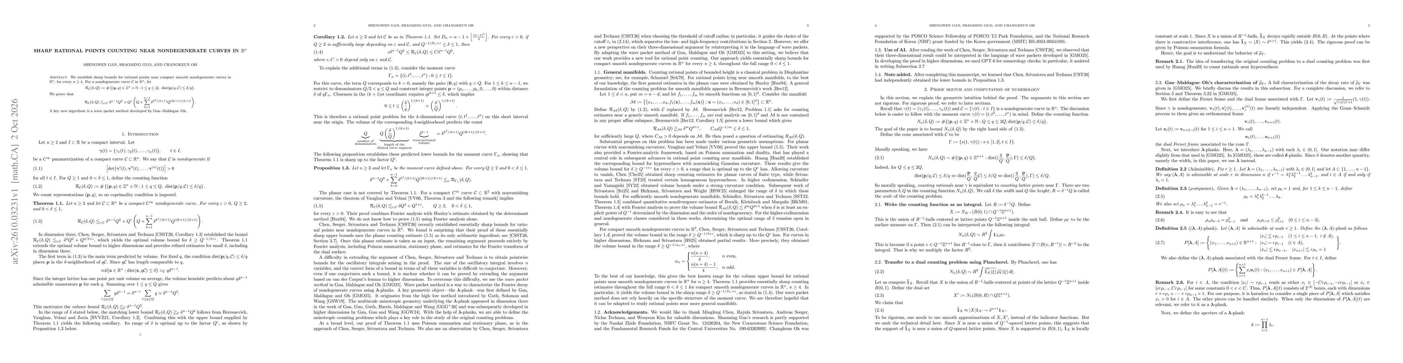 Thumbnail for Sharp rational points counting near nondegenerate curves in $\mathbb{R}^n$