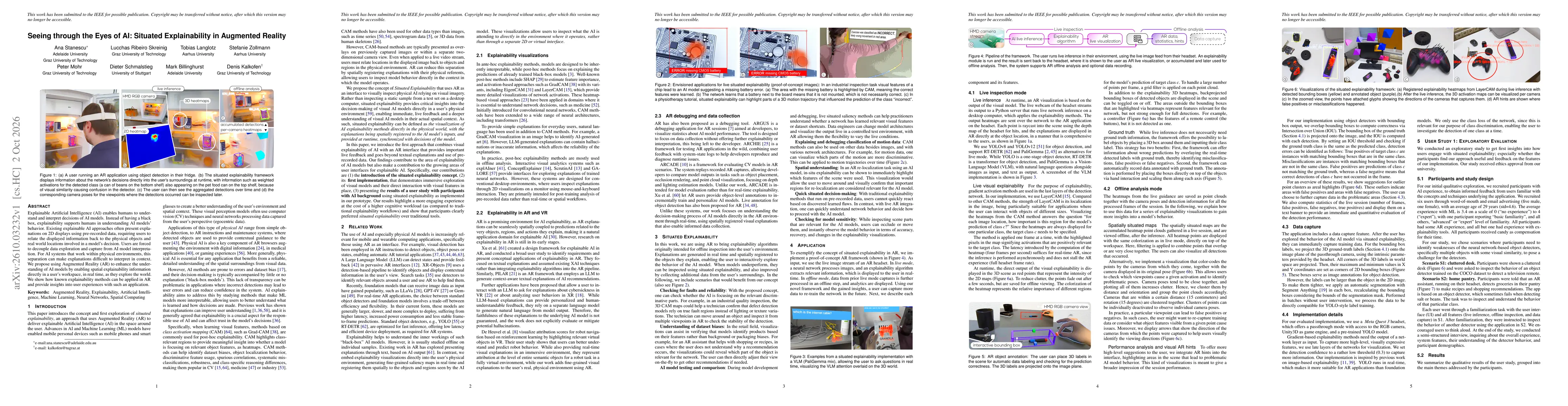 Thumbnail for Seeing through the Eyes of AI: Situated Explainability in Augmented Reality