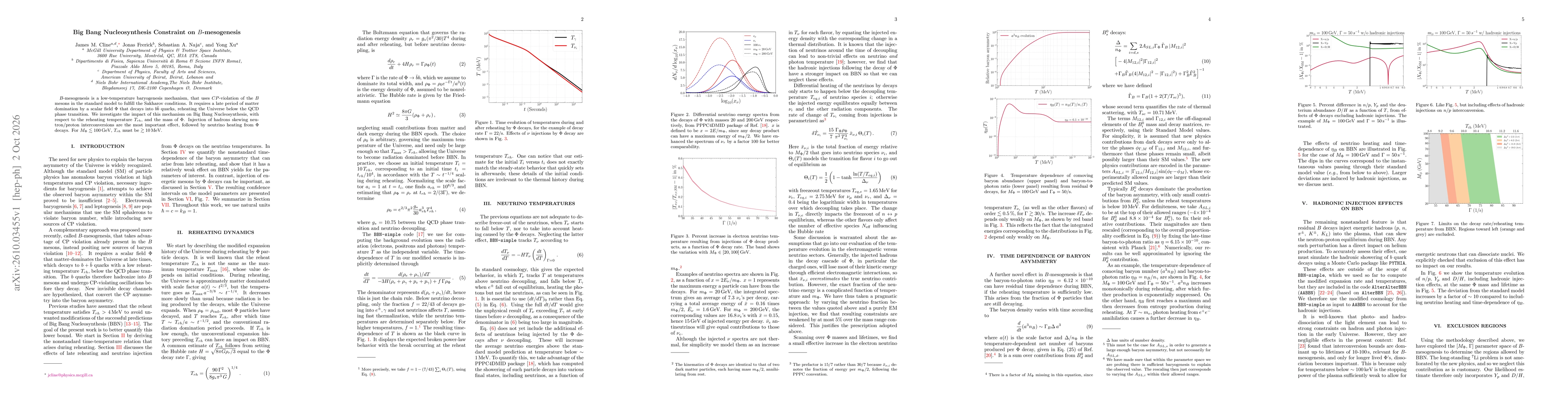 Thumbnail for Big Bang Nucleosynthesis Constraint on $B$-mesogenesis