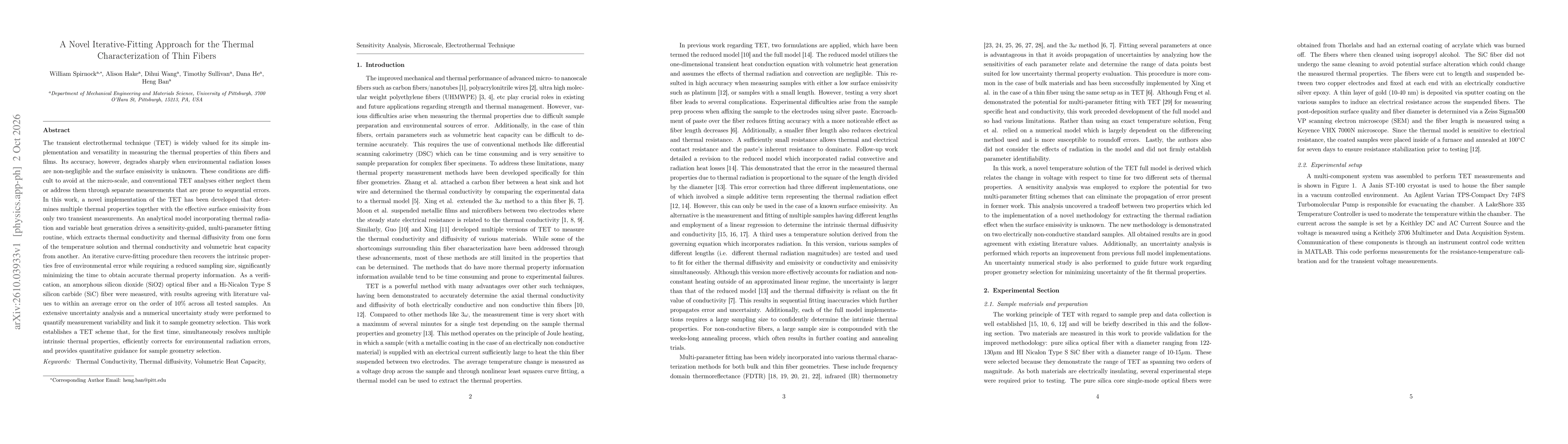 Thumbnail for A Novel Iterative-Fitting Approach for the Thermal Characterization of Thin Fibers