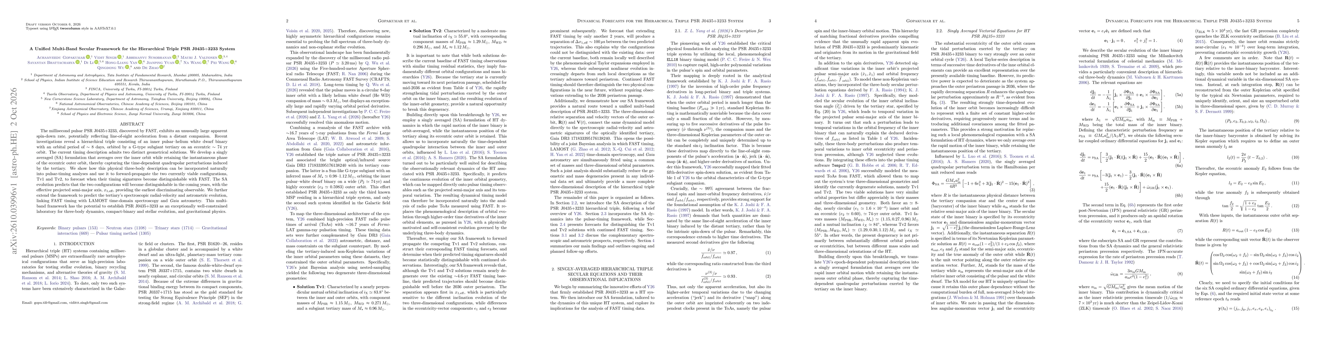 Thumbnail for A Unified Multi-Band Secular Framework for the Hierarchical Triple PSR J0435+3233 System