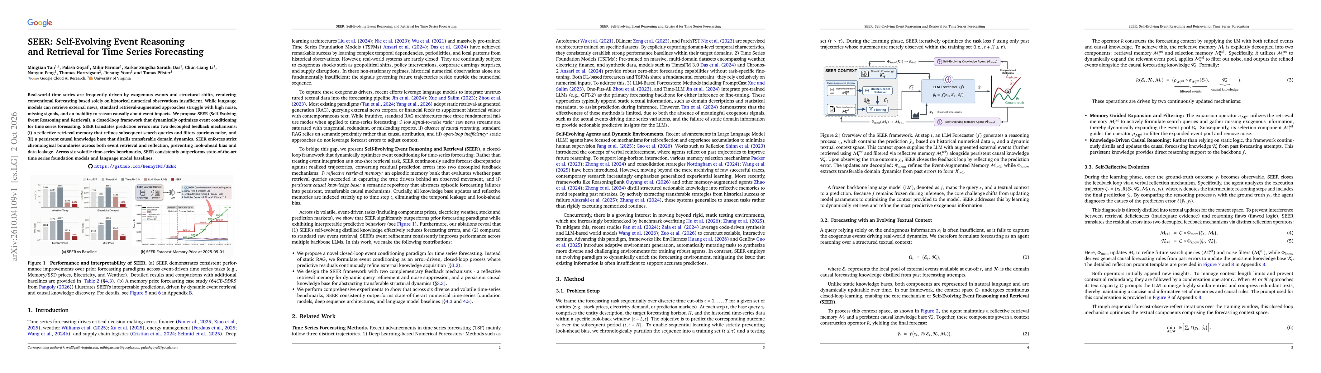Thumbnail for SEER: Self-Evolving Event Reasoning and Retrieval for Time Series Forecasting