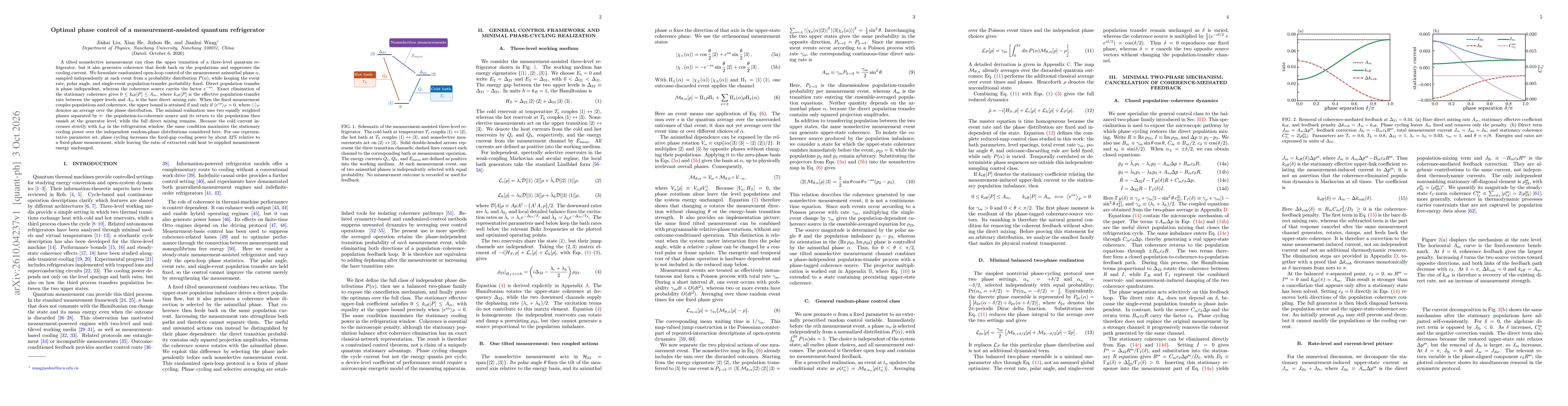 Thumbnail for Optimal phase control of a measurement-assisted quantum refrigerator