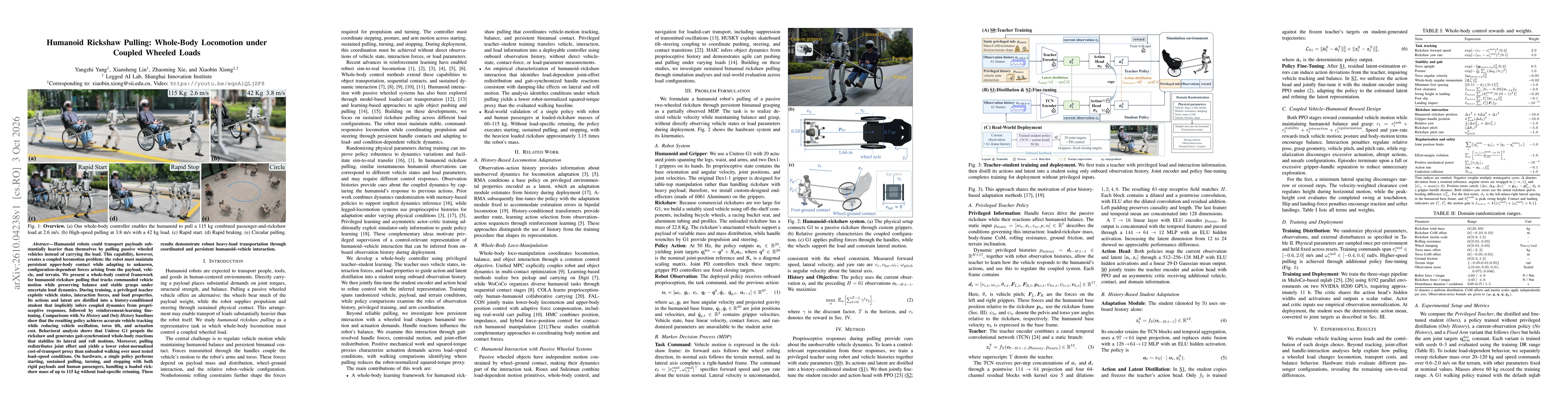 Thumbnail for Humanoid Rickshaw Pulling: Whole-Body Locomotion under Coupled Wheeled Loads