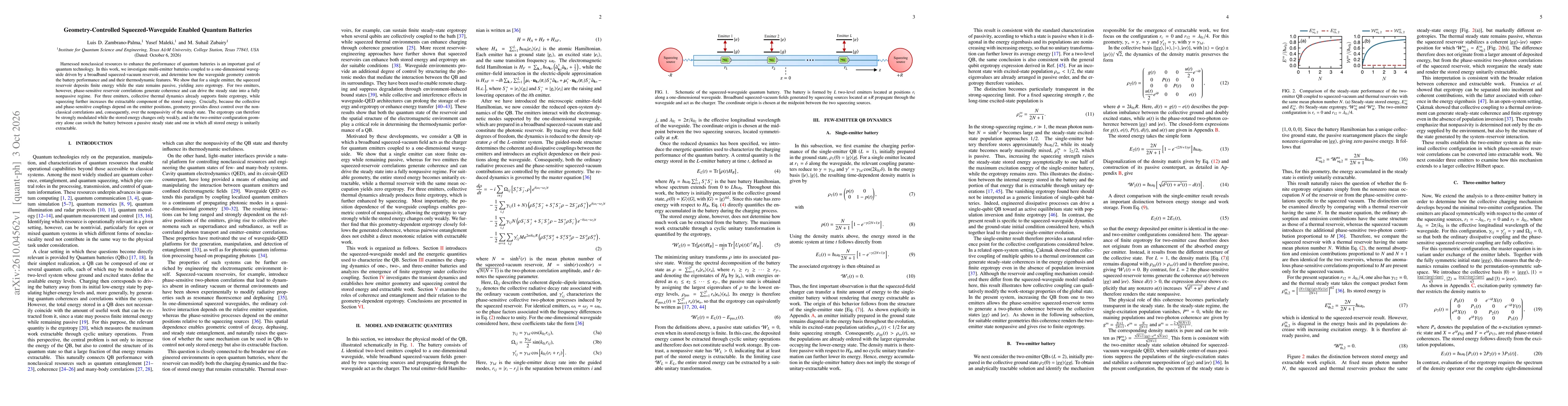 Thumbnail for Geometry-Controlled Squeezed-Waveguide Enabled Quantum Batteries