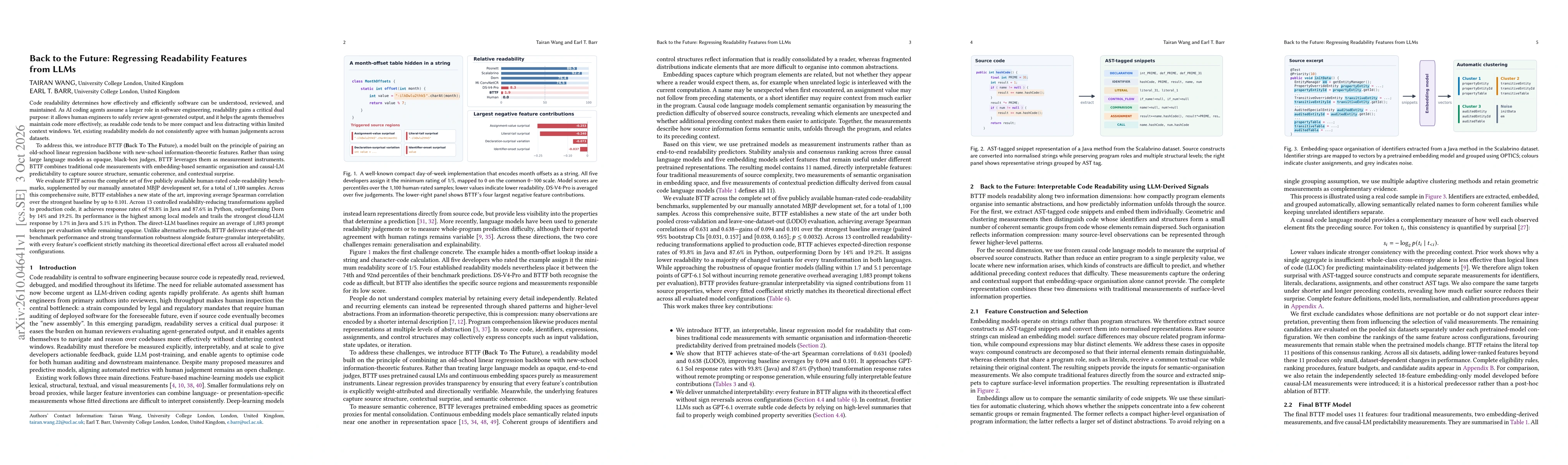 Thumbnail for Back to the Future: Regressing Readability Features from LLMs