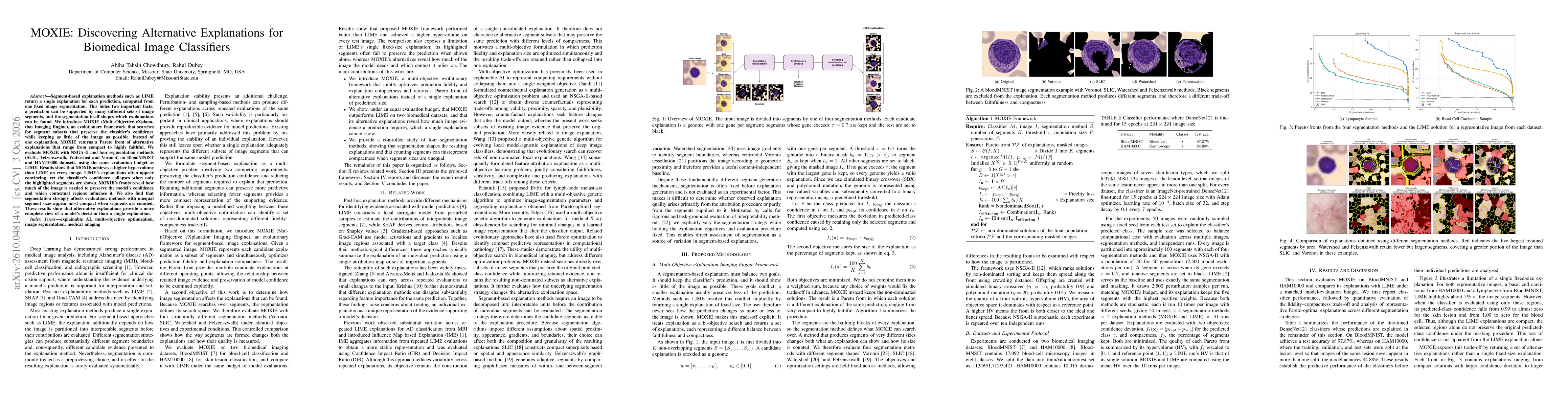 Thumbnail for MOXIE: Discovering Alternative Explanations for Biomedical Image Classifiers