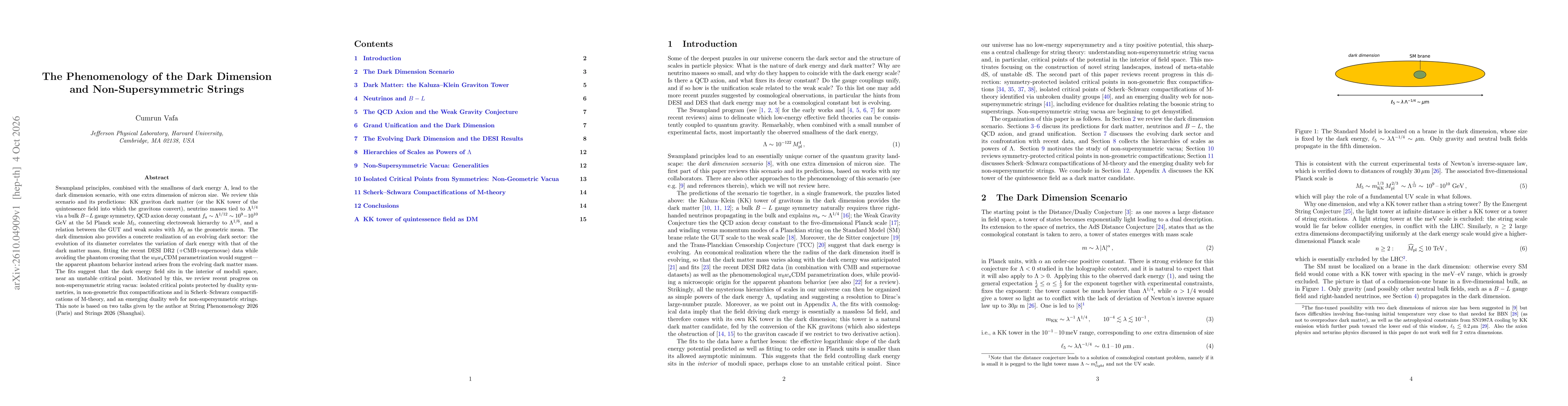Thumbnail for The Phenomenology of the Dark Dimension and Non-Supersymmetric Strings