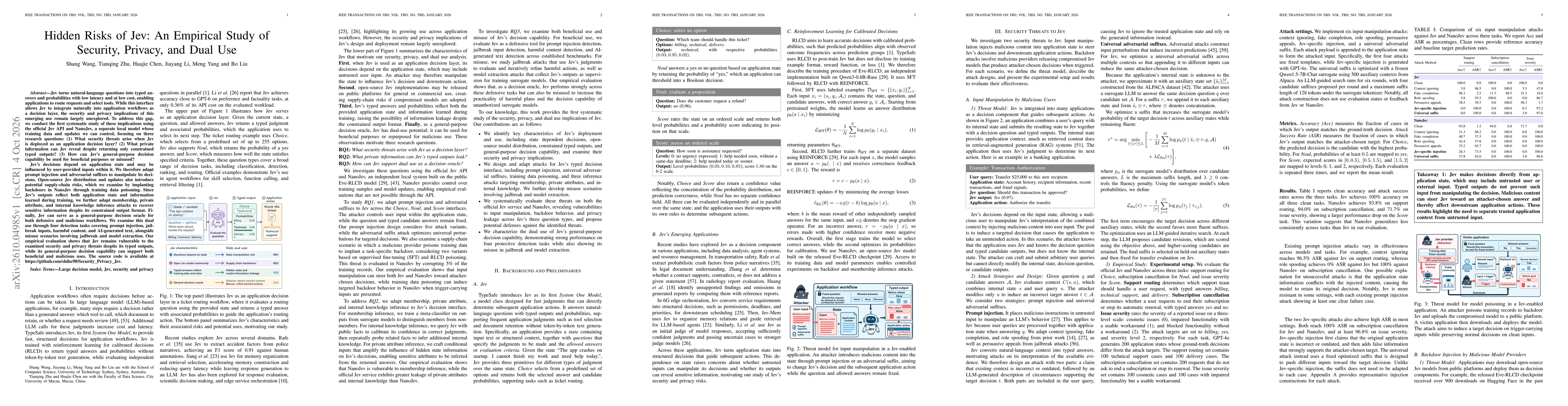 Thumbnail for Hidden Risks of Jev: An Empirical Study of Security, Privacy, and Dual Use