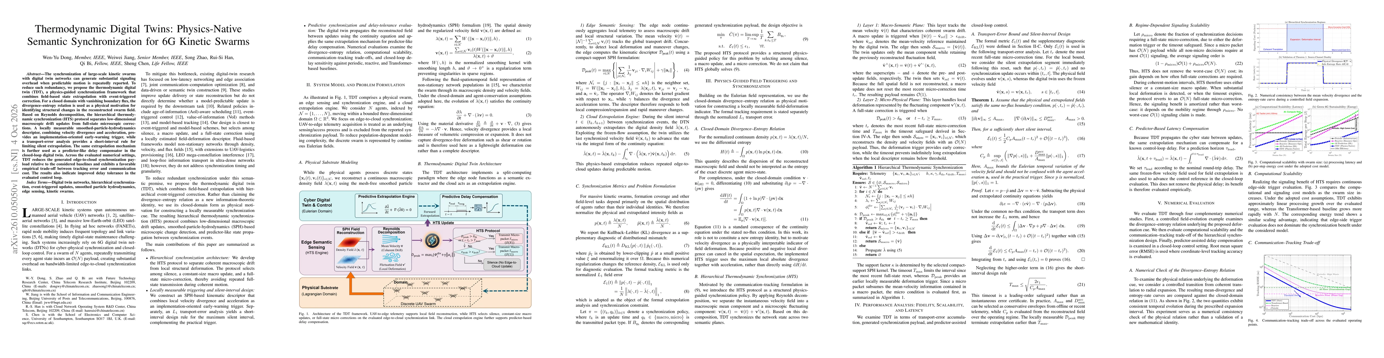 Thumbnail for Thermodynamic Digital Twins: Physics-Native Semantic Synchronization for 6G Kinetic Swarms