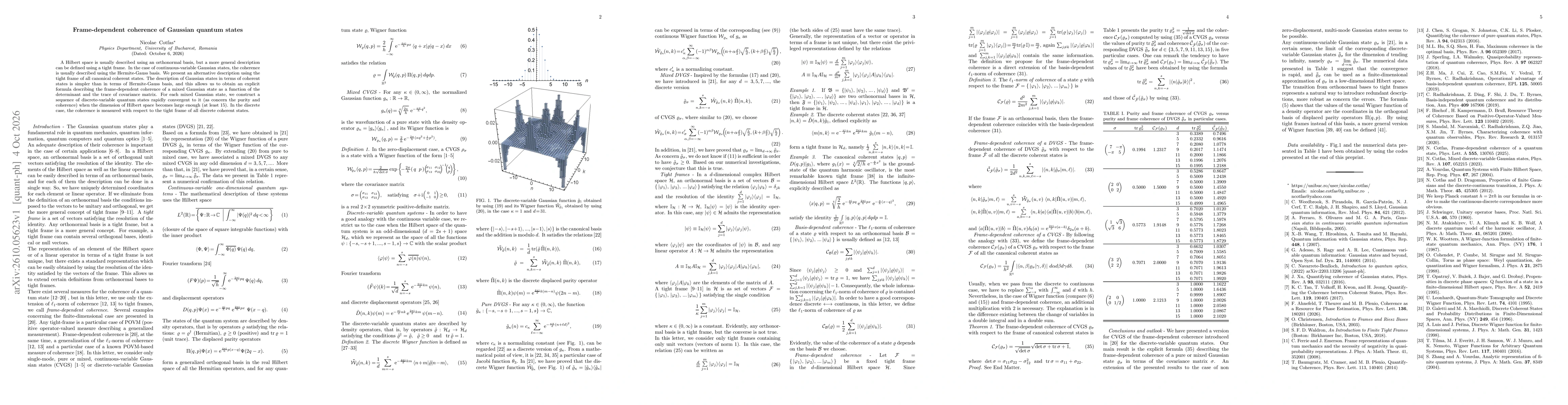 Thumbnail for Frame-dependent coherence of Gaussian quantum states