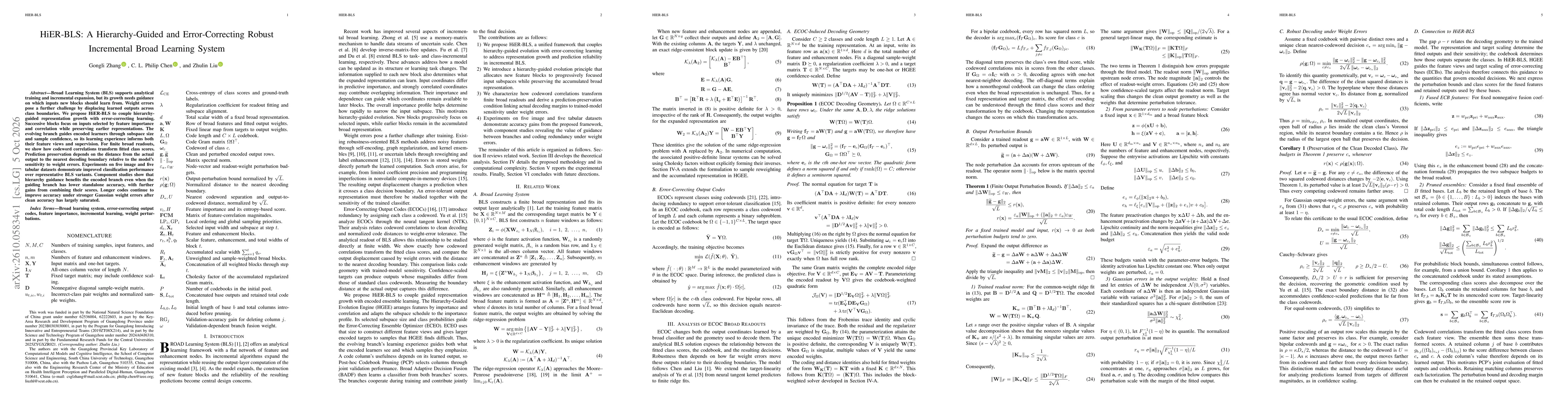 Thumbnail for HiER-BLS: A Hierarchy-Guided and Error-Correcting Robust Incremental Broad Learning System