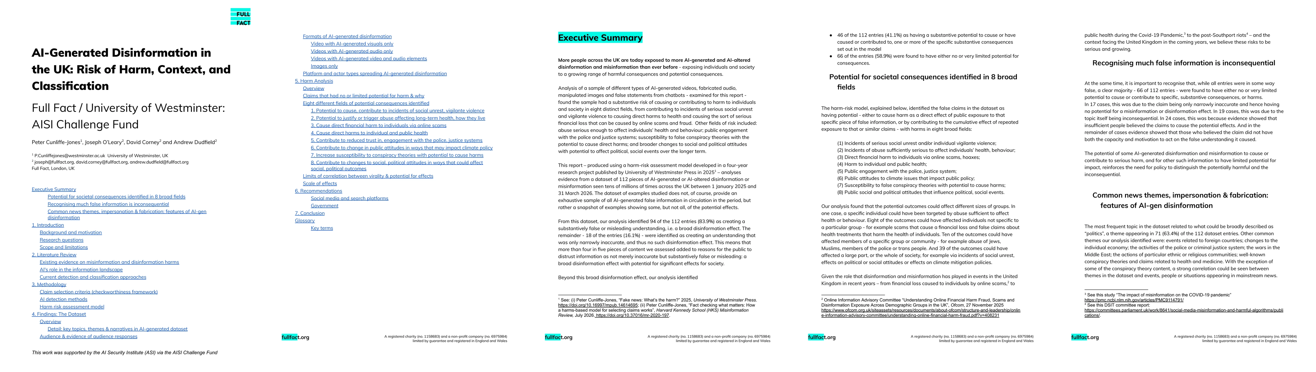 Thumbnail for AI-Generated Disinformation in the UK: Risk of Harm, Context, and Classification
