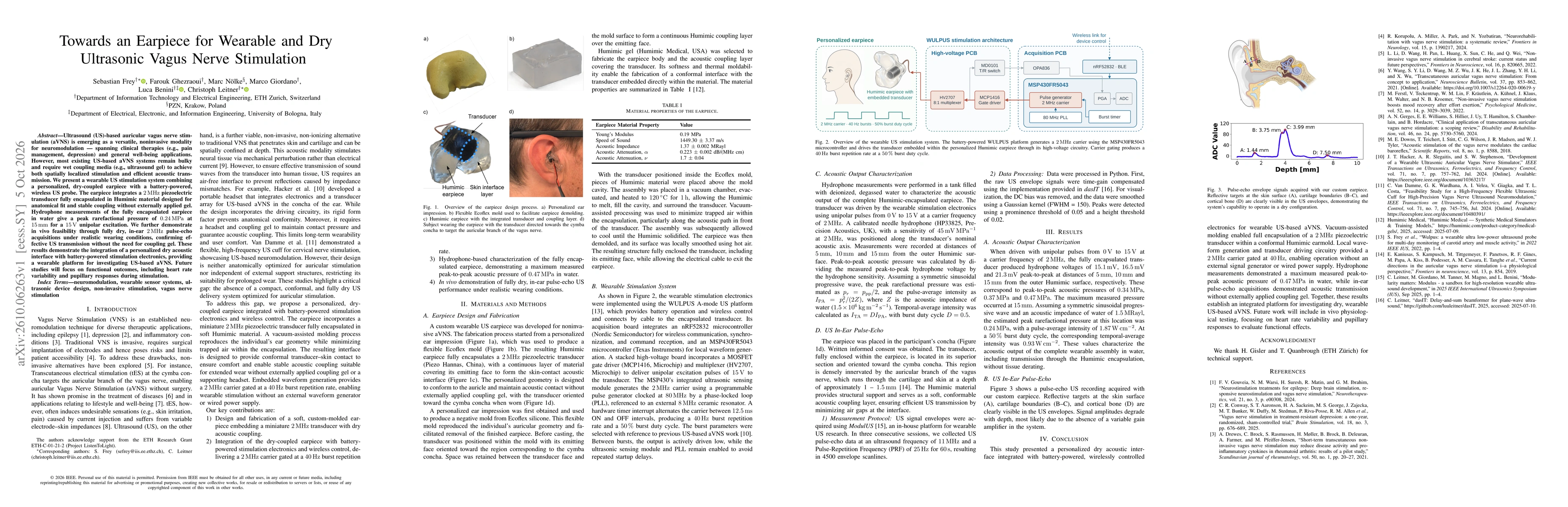 Thumbnail for Towards an Earpiece for Wearable and Dry Ultrasonic Vagus Nerve Stimulation