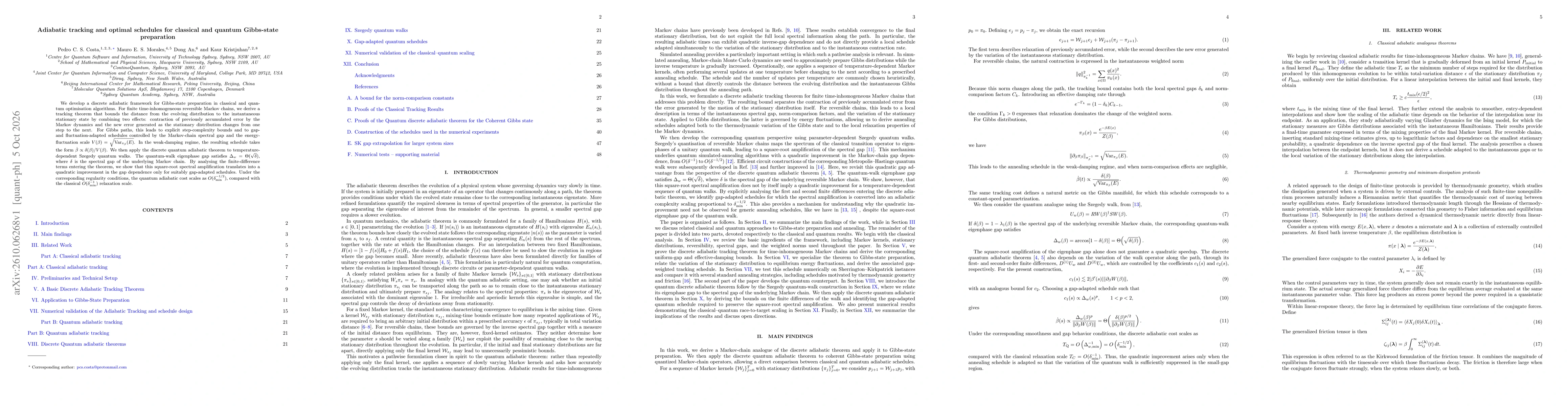 Thumbnail for Adiabatic tracking and optimal schedules for classical and quantum Gibbs-state preparation