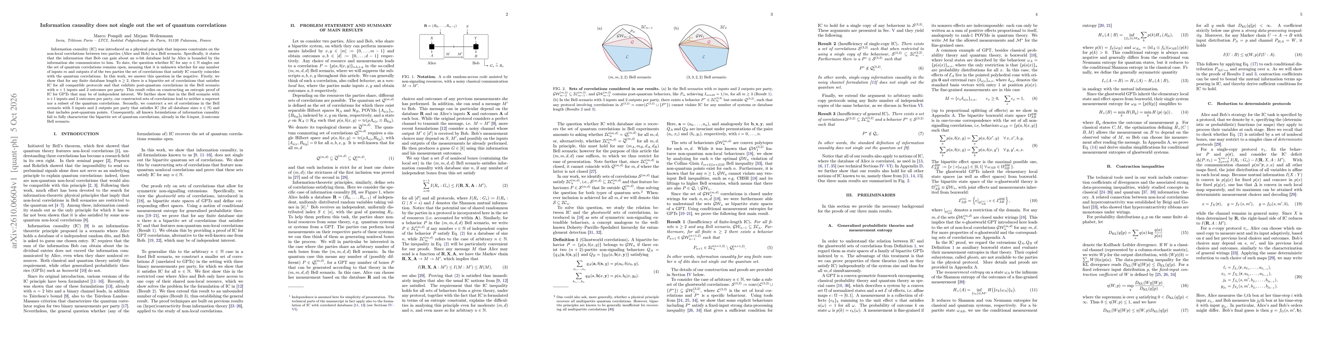 Thumbnail for Information causality does not single out the set of quantum correlations