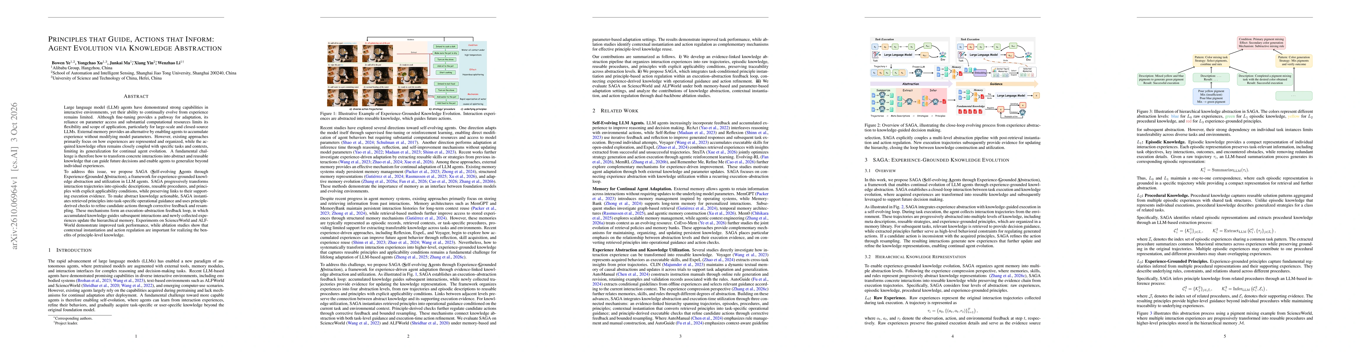 Thumbnail for Principles that Guide, Actions that Inform: Agent Evolution via Knowledge Abstraction