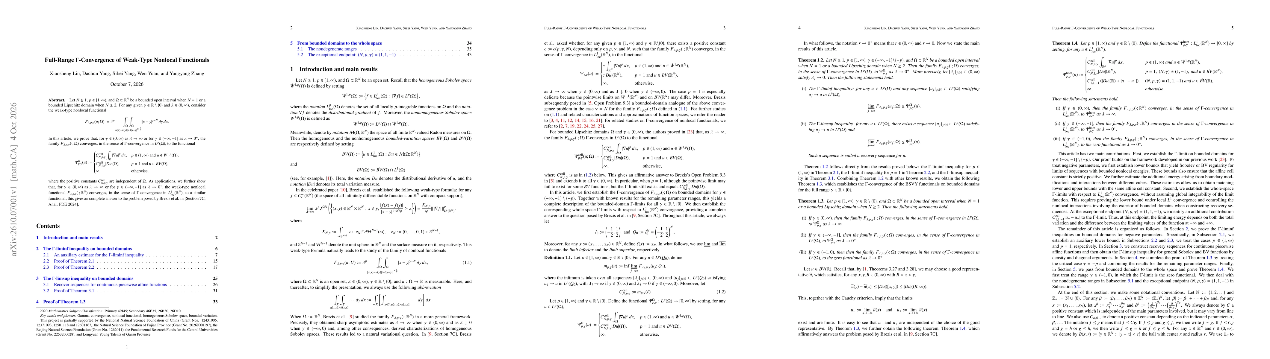 Thumbnail for Full-Range $Γ$-Convergence of Weak-Type Nonlocal Functionals