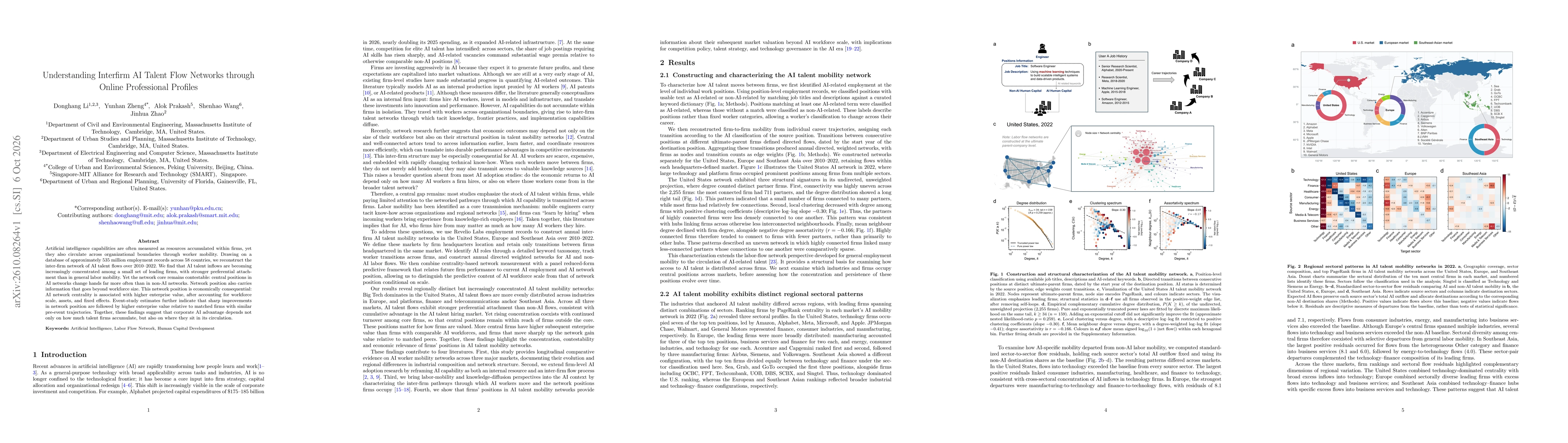 Thumbnail for Understanding Interfirm AI Talent Flow Networks through Online Professional Profiles