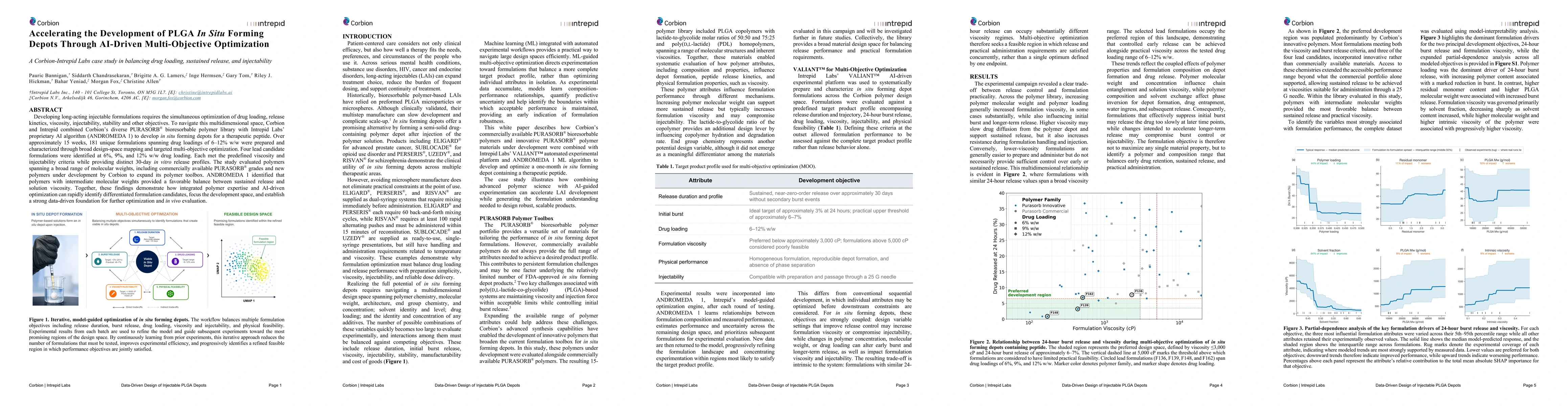 Thumbnail for Accelerating the Development of PLGA In Situ Forming Depots Through AI-Driven Multi-Objective Optimization