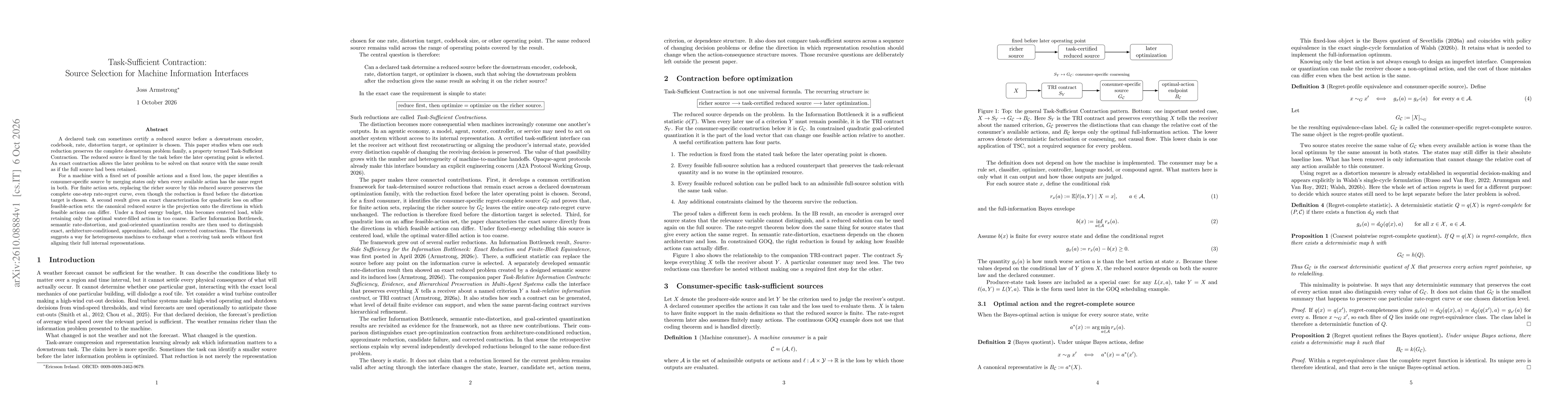 Thumbnail for Task-Sufficient Contraction: Source Selection for Machine Information Interfaces