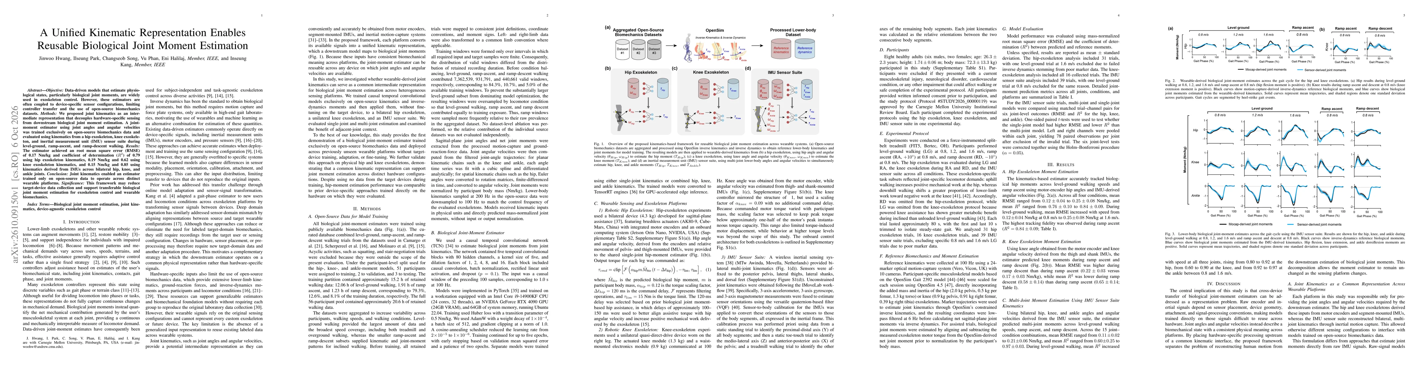 Thumbnail for A Unified Kinematic Representation Enables Reusable Biological Joint Moment Estimation