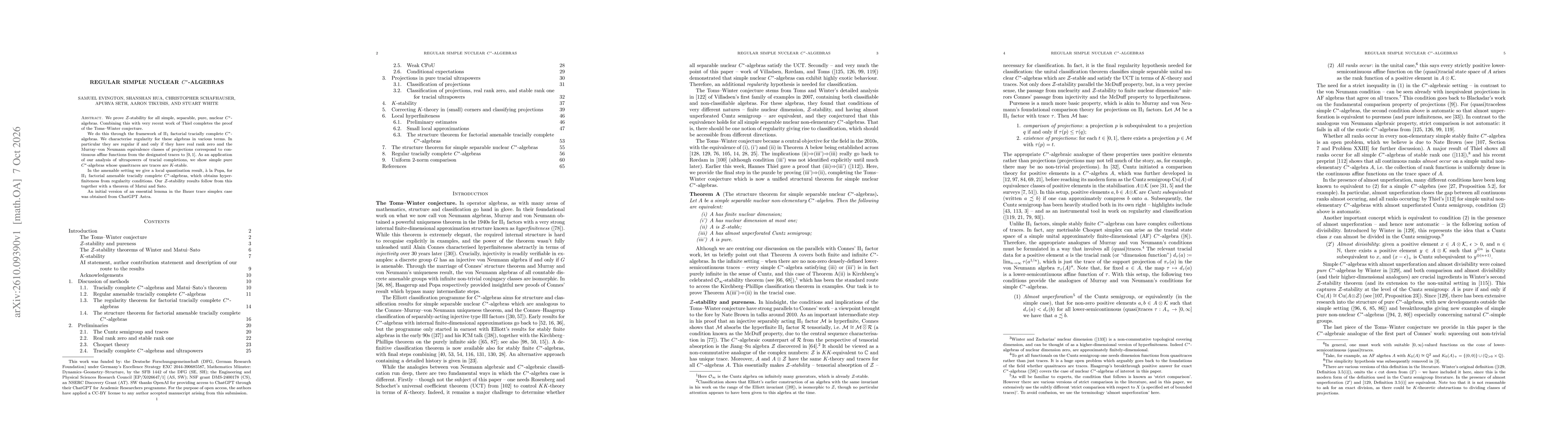 Thumbnail for Regular simple nuclear C*-algebras
