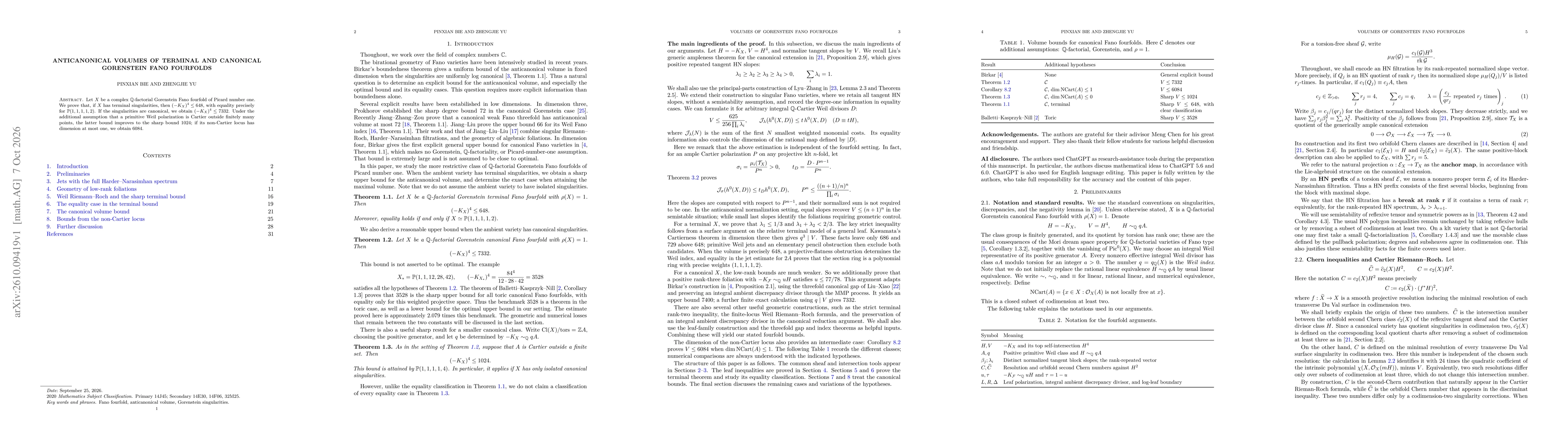Thumbnail for Anticanonical Volumes of Terminal and Canonical Gorenstein Fano Fourfolds