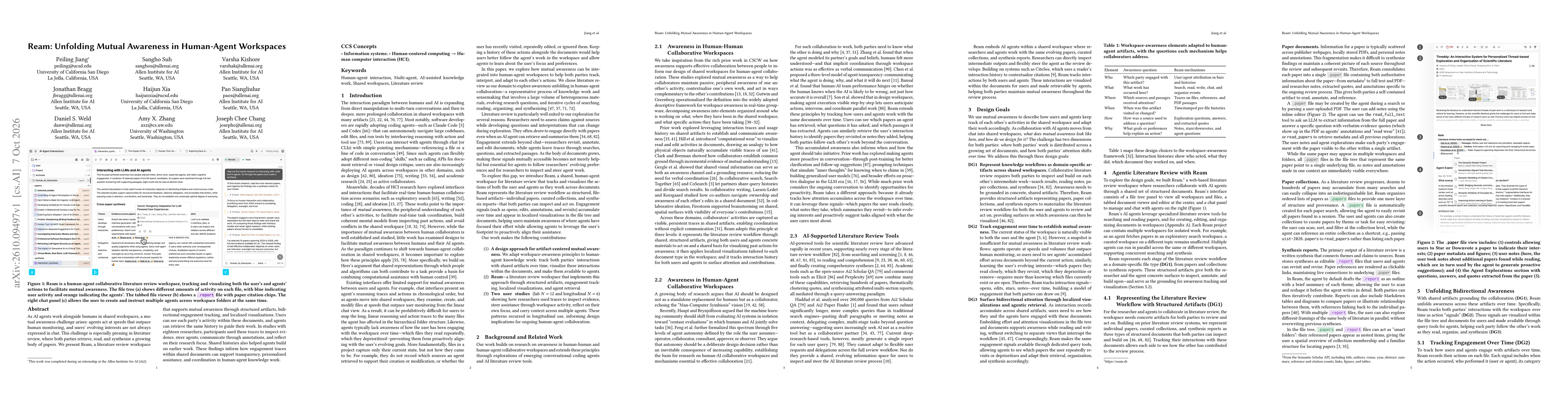Thumbnail for Ream: Unfolding Mutual Awareness in Human-Agent Workspaces