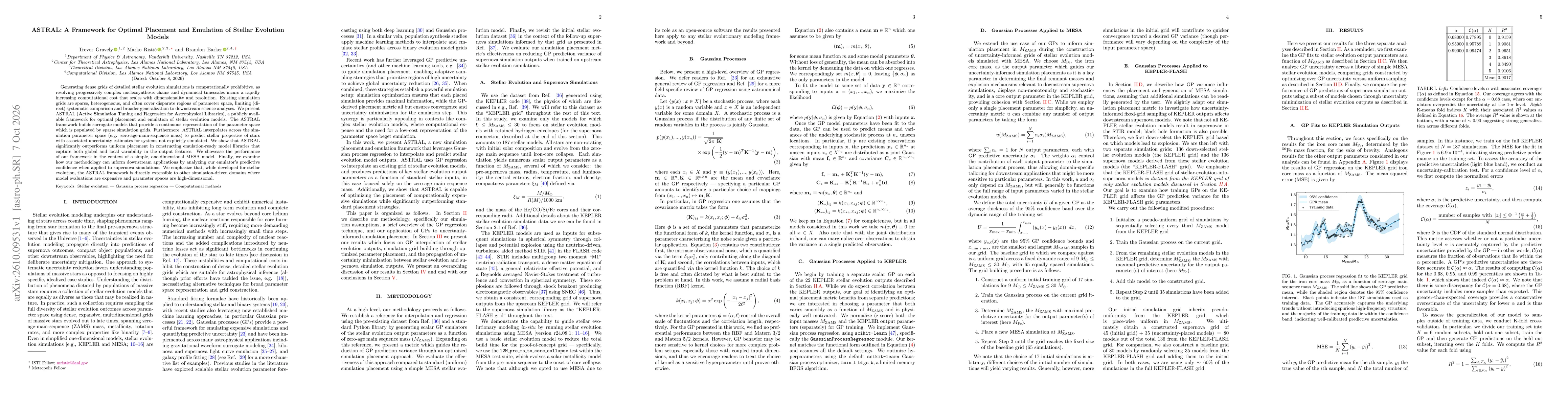 Thumbnail for ASTRAL: A Framework for Optimal Placement and Emulation of Stellar Evolution Models
