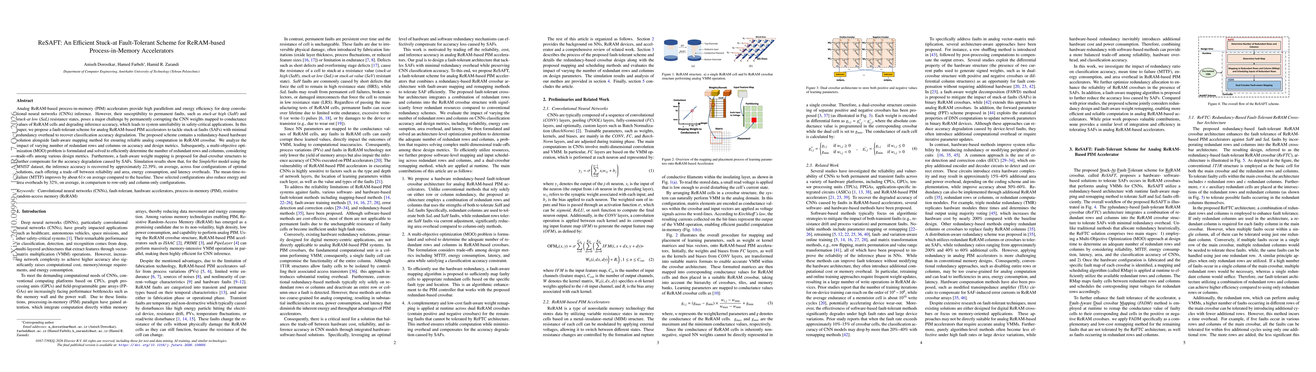 Thumbnail for ReSAFT: An Efficient Stuck-at Fault-Tolerant Scheme for ReRAM-based Process-in-Memory Accelerators