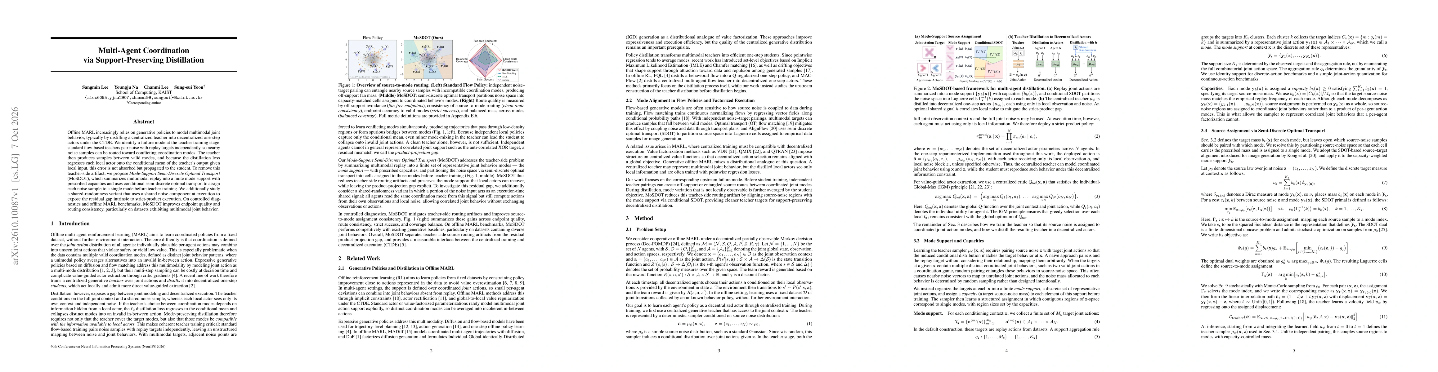 Thumbnail for Multi-Agent Coordination via Support-Preserving Distillation