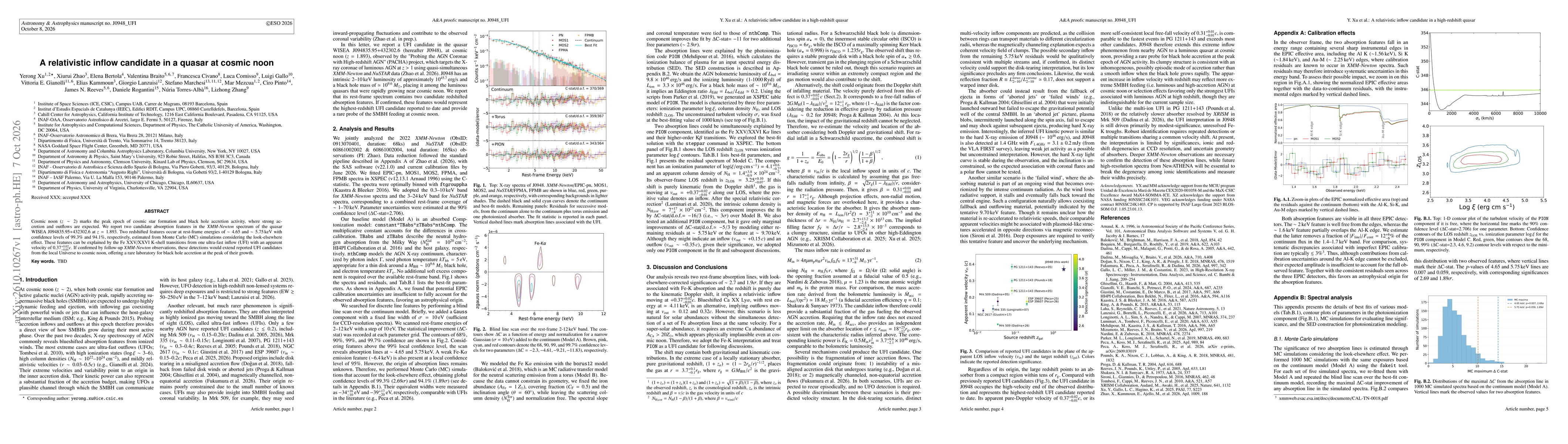 Thumbnail for A relativistic inflow candidate in a quasar at cosmic noon