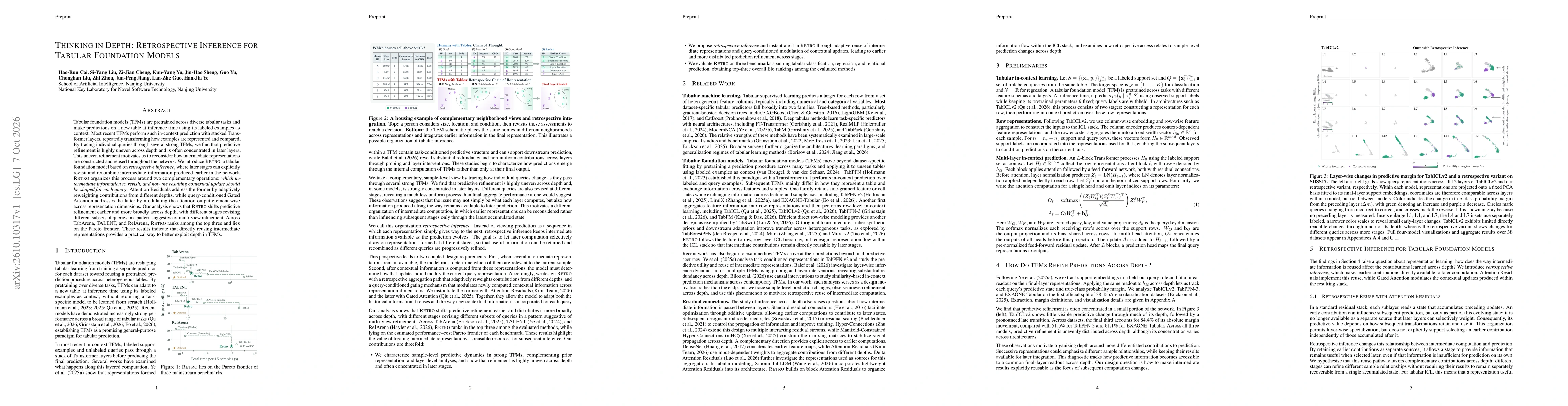 Thumbnail for Thinking in Depth: Retrospective Inference for Tabular Foundation Models