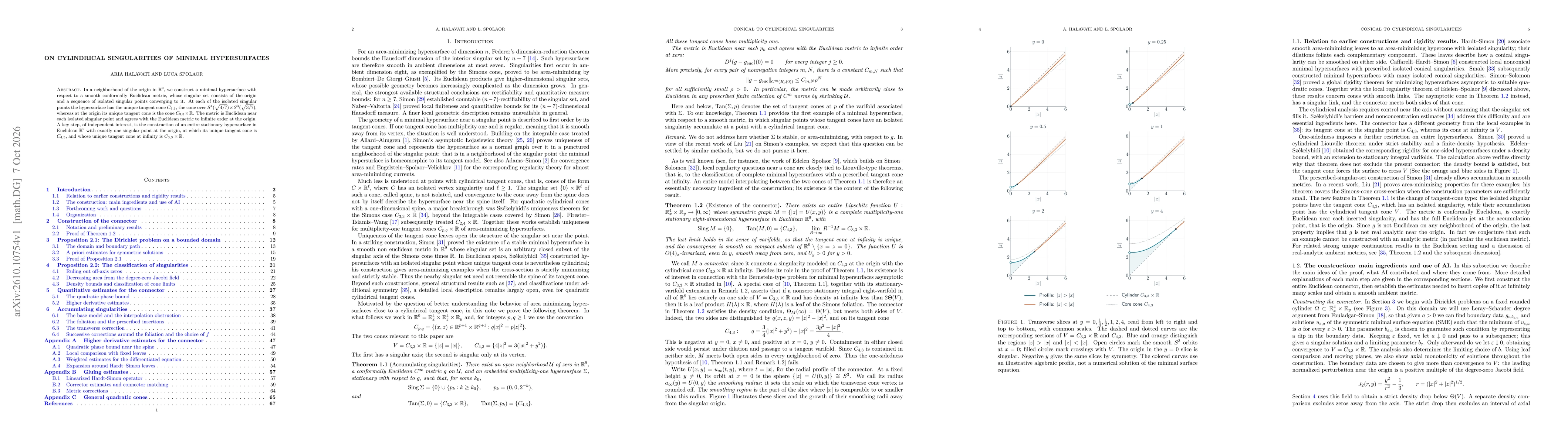 Thumbnail for On Cylindrical singularities of minimal hypersurfaces
