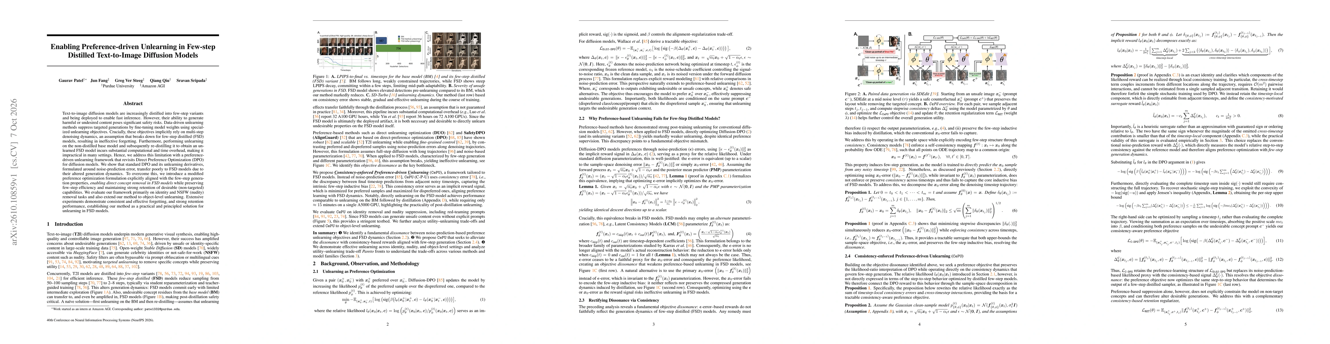 Thumbnail for Enabling Preference-driven Unlearning in Few-step Distilled Text-to-Image Diffusion Models