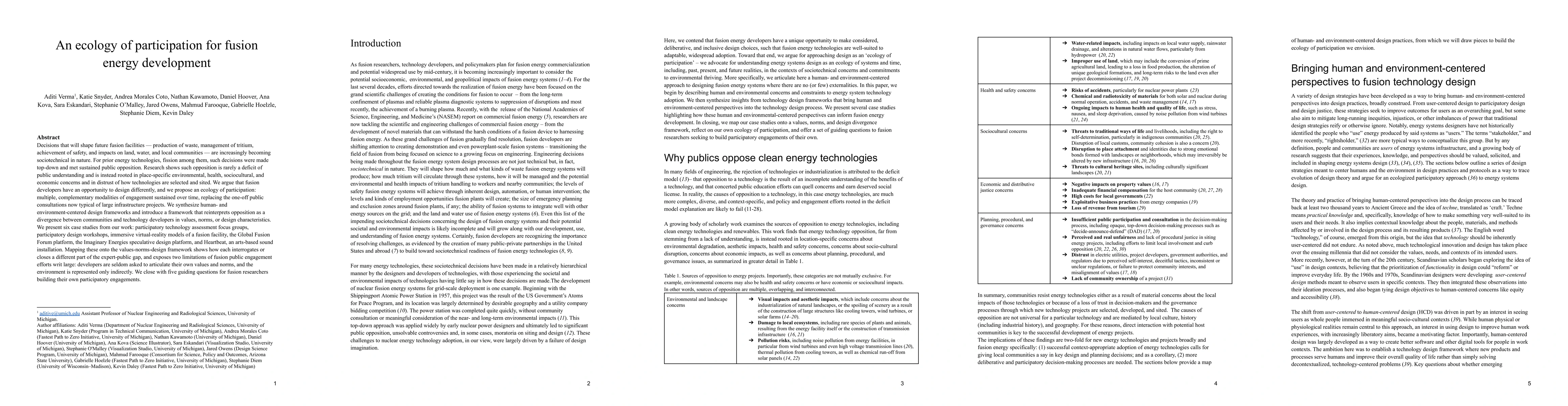 Thumbnail for An ecology of participation for fusion energy development