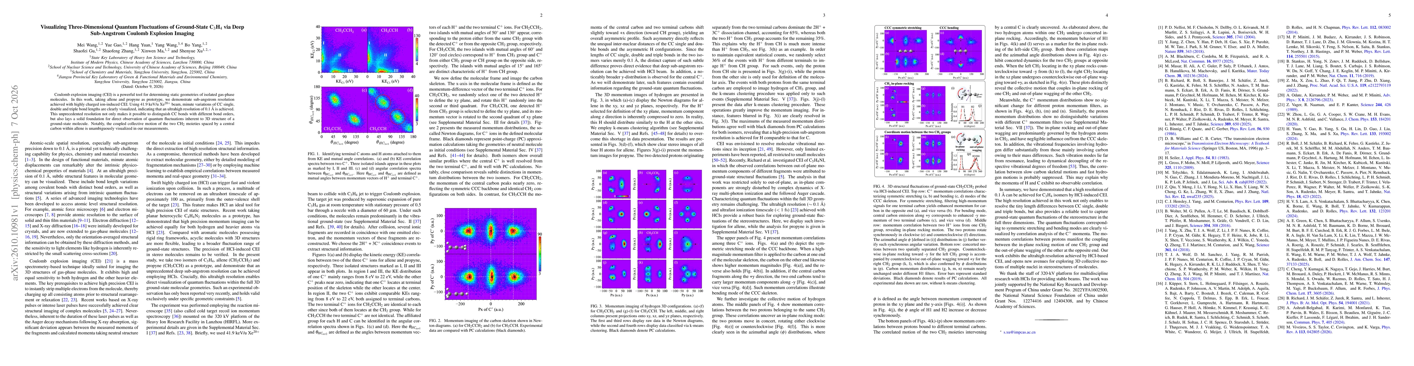 Thumbnail for Visualizing Three-Dimensional Quantum Fluctuations of Ground-State C$_3$H$_4$ via Deep Sub-Angstrom Coulomb Explosion Imaging