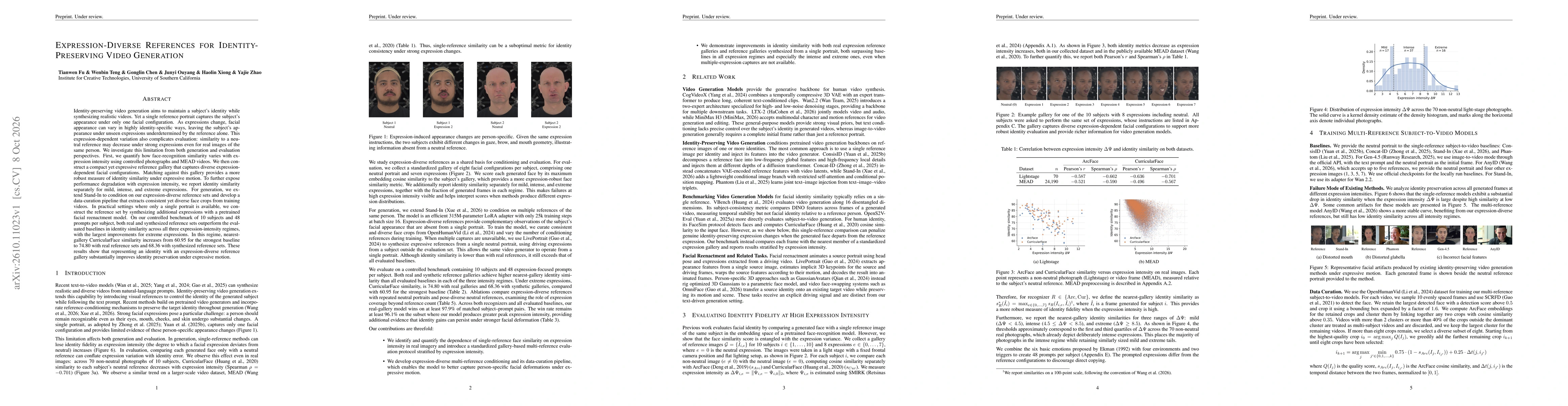 Thumbnail for Expression-Diverse References for Identity-Preserving Video Generation