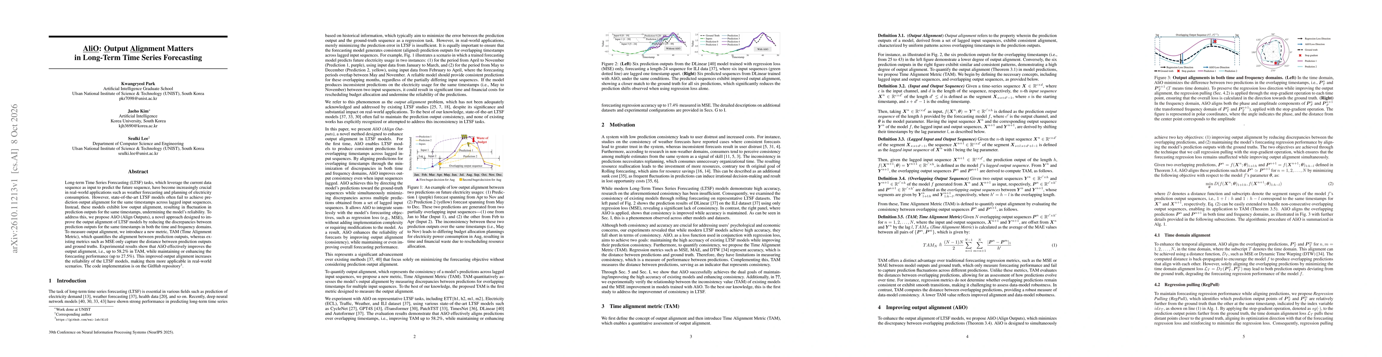 Thumbnail for AliO: Output Alignment Matters in Long-Term Time Series Forecasing