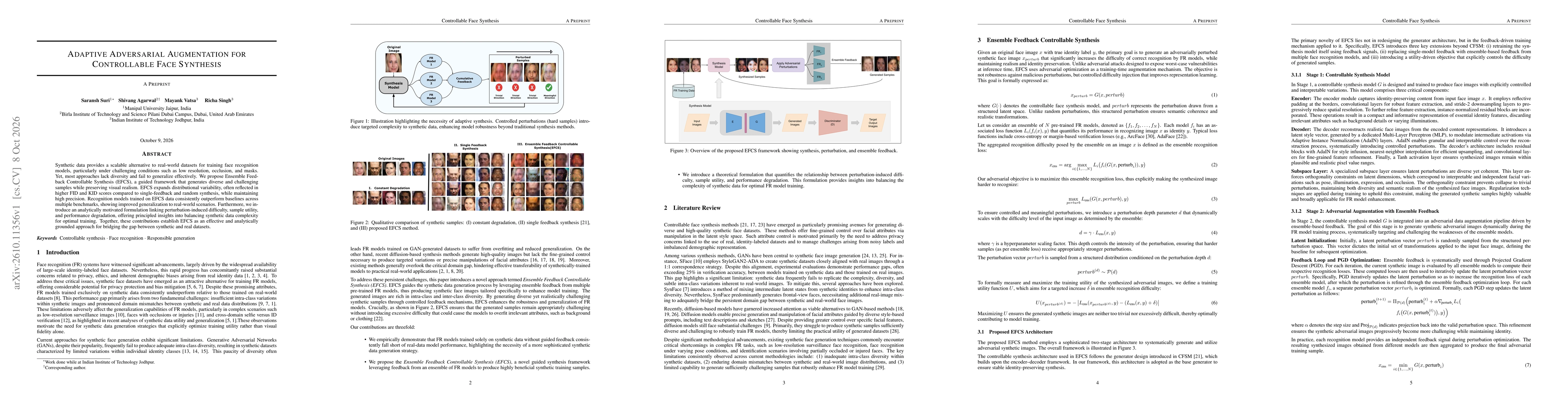 Thumbnail for Adaptive Adversarial Augmentation for Controllable Face Synthesis