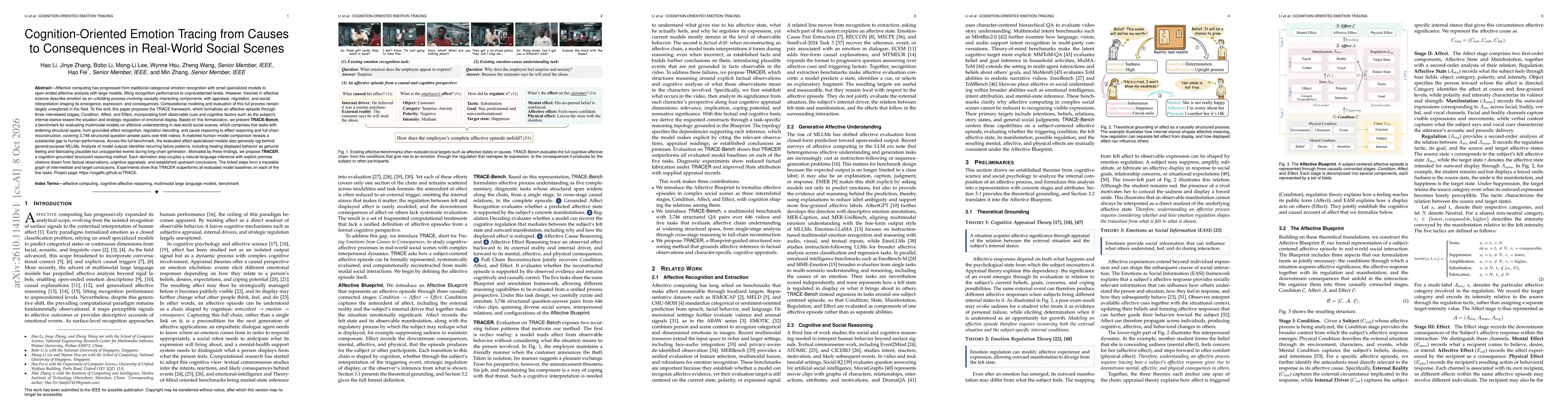 Thumbnail for Cognition-Oriented Emotion Tracing from Causes to Consequences in Real-World Social Scenes