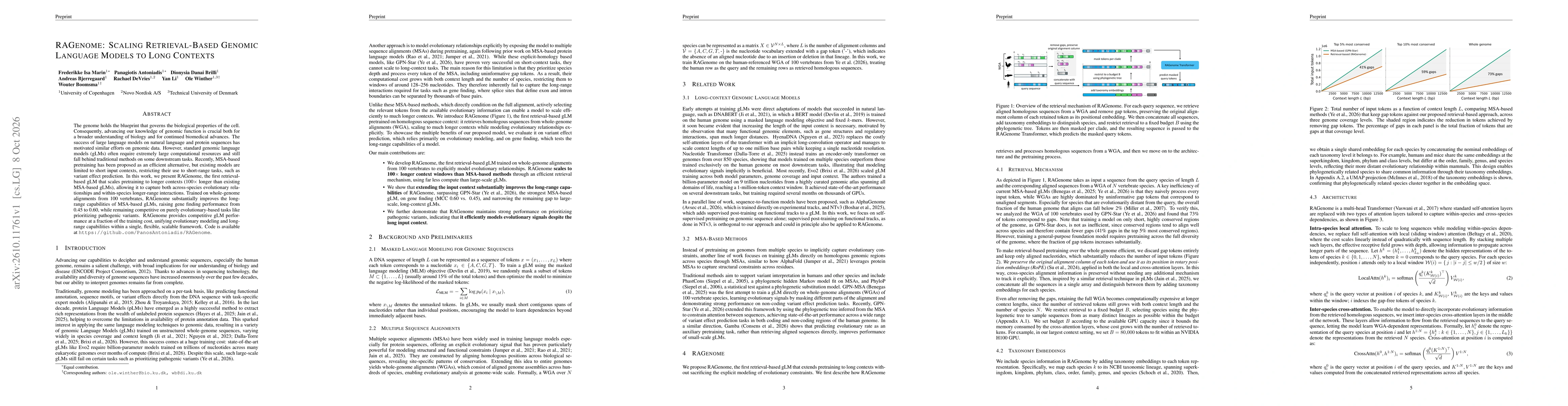 Thumbnail for RAGenome: Scaling Retrieval-Based Genomic Language Models to Long Contexts