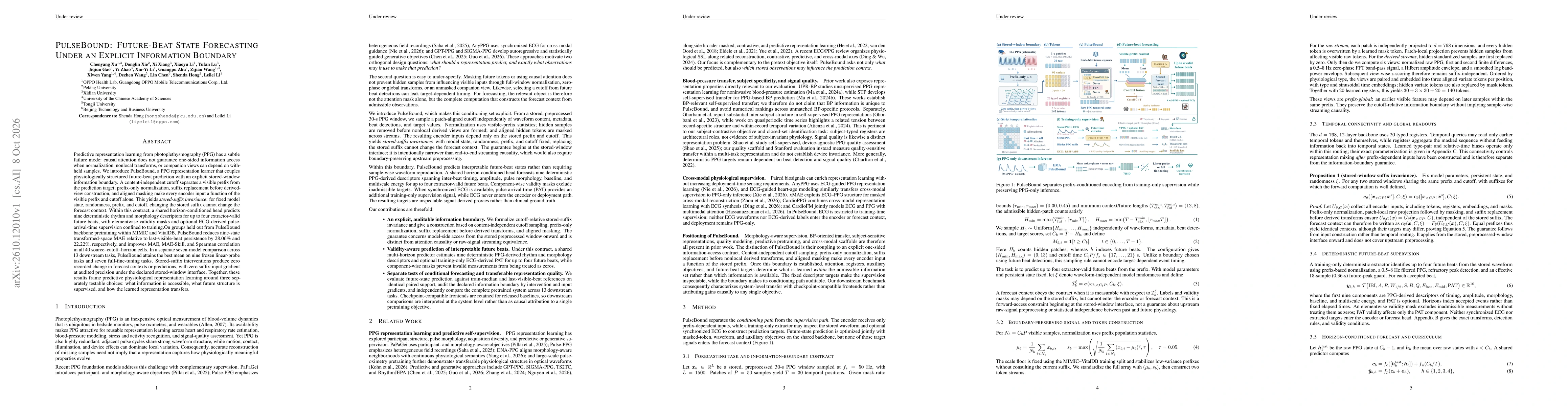 Thumbnail for PulseBound: Future-Beat State Forecasting Under an Explicit Information Boundary